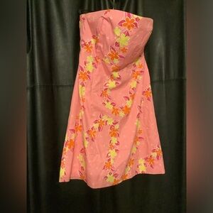 Lilly Pulitzer Strapless dress Size 4